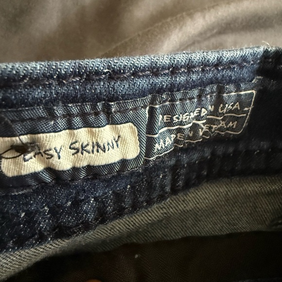 Miss Me Indigo Jeans with Metallic Details Easy Skinny size 29 - Picture 6 of 9